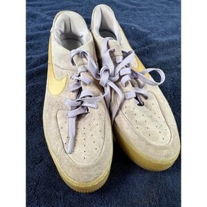 Nike Air Force 1 Low AR5409-500 Suede Gum Sole Mens 10.5